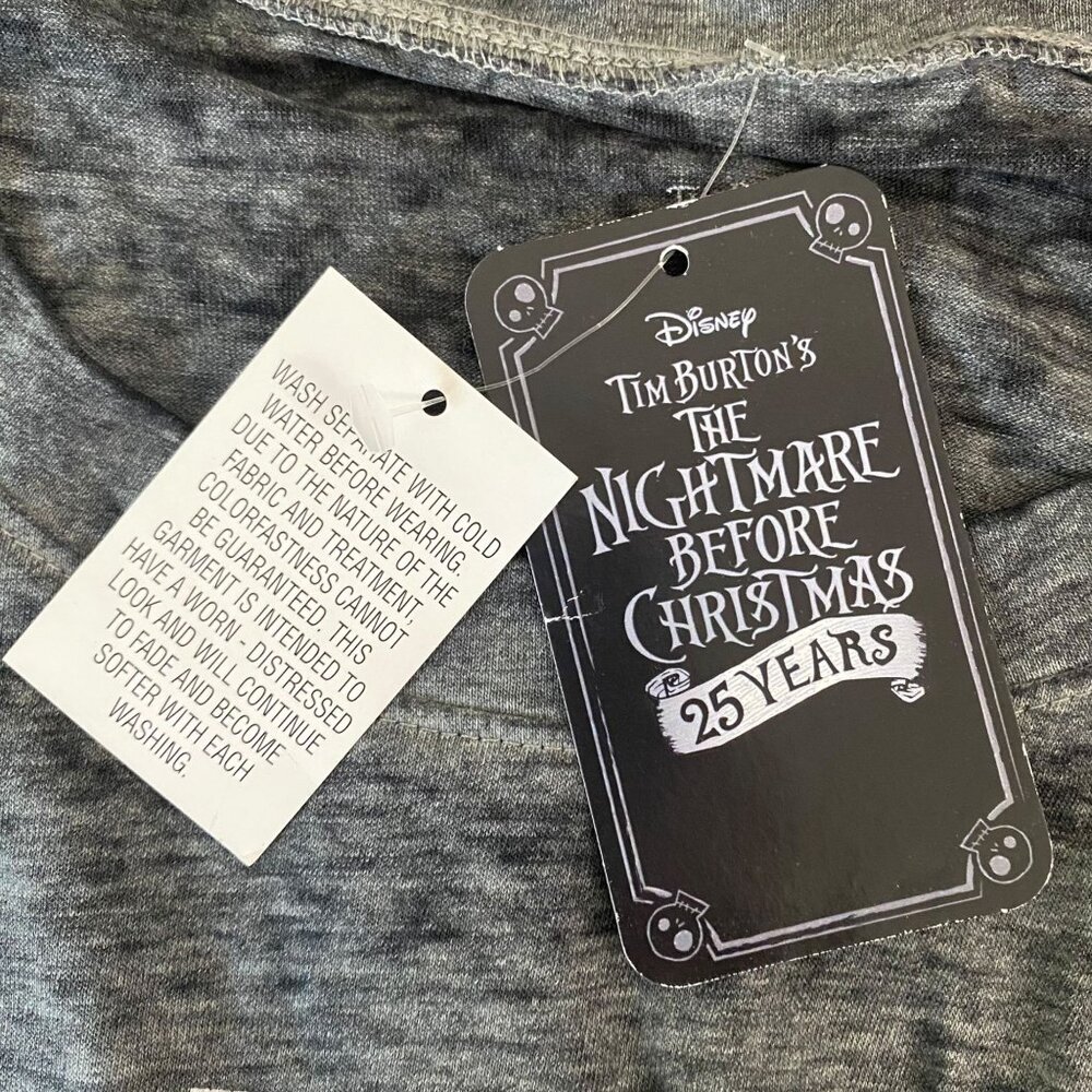 Disney The Nightmare Before Christmas T-Shirt Women's XL Short-Sleeve Tee New - Picture 8 of 11
